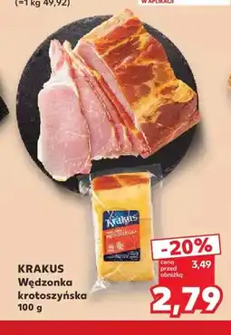 Kaufland Wędzonka krotoszyńska Krakus oferta