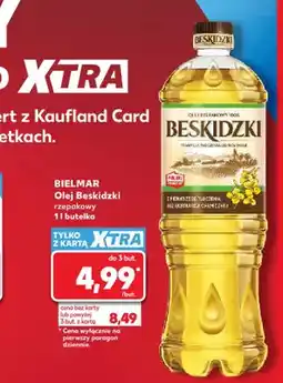 Kaufland Olej rzepakowy Beskidzki Bielmar oferta