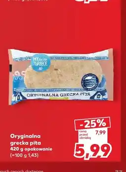 Kaufland Oryginalna grecka pita My Taste Greece oferta