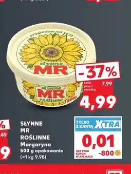 Kaufland Margaryna Słynne MR Roślinne oferta