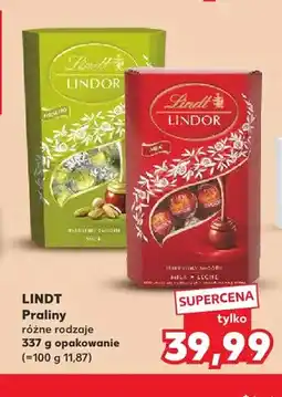 Kaufland Praliny Lindor Pistachio Lindt oferta