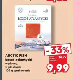 Kaufland Łosoś atlantycki wędzony w plastrach Arctic Fish oferta