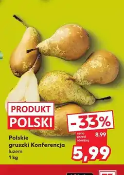 Kaufland Gruszki Konferencja polskie oferta