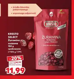 Kaufland Żurawina suszona Kresto Select oferta