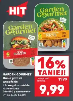 Kaufland Danie gotowe wegańskie Garden Gourmet oferta