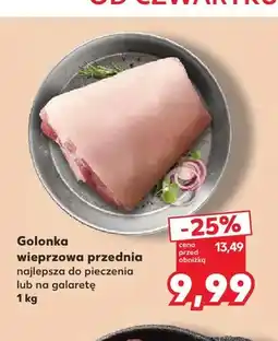Kaufland Golonka wieprzowa przednia oferta