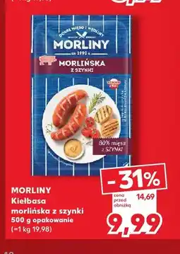 Kaufland Kiełbasa morlińska z szynki Morliny oferta