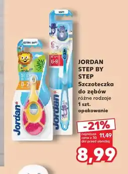 Kaufland Szczoteczka do zębów Jordan Step by oferta