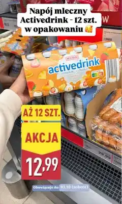 ALDI Napój mleczny Milsani Activedrink Multifruit oferta