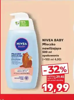 Kaufland Mleczko nawilżające Nivea Baby oferta