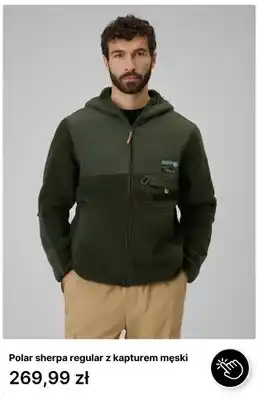 Polar sherpa regular z kapturem męski