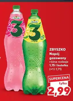 Kaufland Napój gazowany 3 Grejpfruty Zbyszko oferta