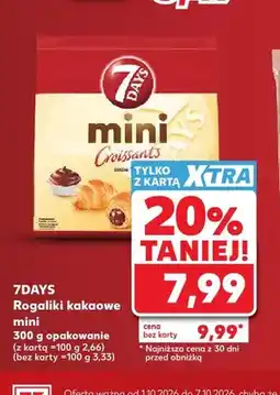 Kaufland Rogaliki kakaowe mini 7Days oferta