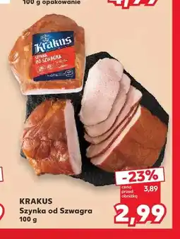 Kaufland Szynka od Szwagra Krakus oferta