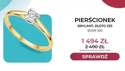 Briju Pierścionek brylant złoto 333 B1159-100 Briju oferta