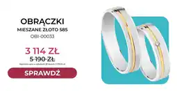Briju Obrączki mieszane złoto 585 OBI-00033 Briju oferta