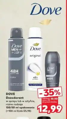 Kaufland Dezodorant w sprayu Dove Original oferta