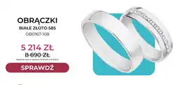 Briju Obrączki białe złoto 585 OB0167-108 Briju oferta