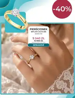 Briju Pierścionek brylant złoto 585 B0609-100 Briju oferta