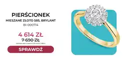 Briju Pierścionek mieszane złoto 585 brylant BI-000714 Briju oferta