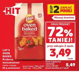 Kaufland Krakersy wielozbożowe Lay's Oven Baked oferta