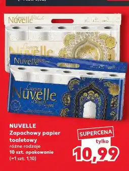 Kaufland Zapachowy papier toaletowy Nuvelle oferta