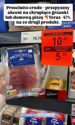 ALDI Szynka Prosciutto Crudo Cucina Nobile oferta