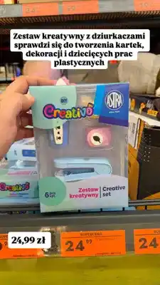 Biedronka Zestaw kreatywny Astra Creativo oferta
