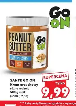 Kaufland Krem orzechowy Sante Go On oferta