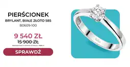 Briju Pierścionek brylant białe złoto 585 B0609-100 Briju oferta