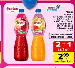 Carrefour Napój Hortex jabłko pomarańcza marakuja oferta