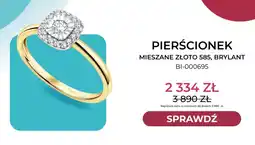 Briju Pierścionek mieszane złoto 585 brylant BI-000695 Briju oferta