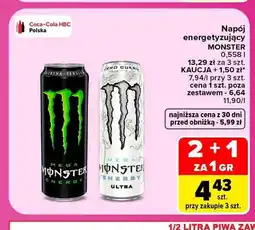 Carrefour Napój energetyzujący Monster Energy Ultra oferta