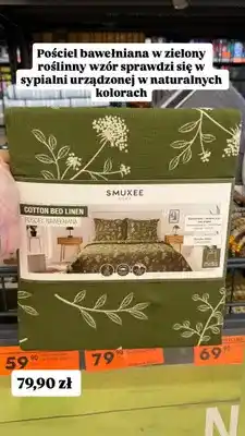 Biedronka Pościel bawełniana dwustronna Smukee Home 220x200 cm oferta