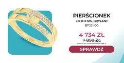 Briju Pierścionek złoto 585 brylant B1125-100 Briju oferta