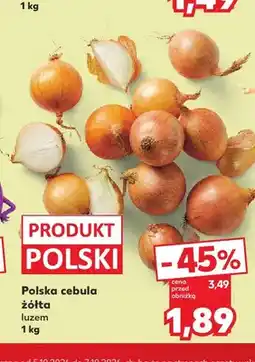 Kaufland Cebula żółta polska oferta