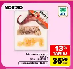 Carrefour Trio owoców morza Norso oferta