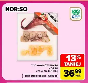 Carrefour Trio owoców morza Norso oferta