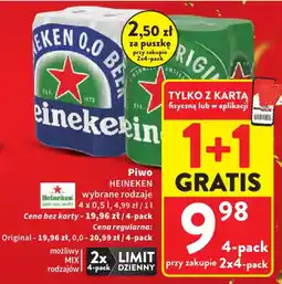 Intermarche Piwo Heineken oferta