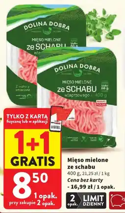Intermarche Mięso mielone ze schabu oferta
