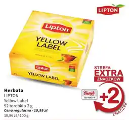 Intermarche Herbata LIPTON Yellow Label oferta