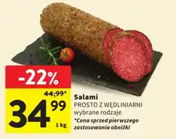 Intermarche Salami PROSTO Z WĘDLINIARNI oferta