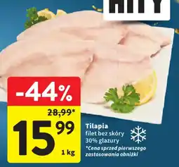 Intermarche Tilapia filet bez skóry oferta