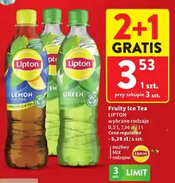 Intermarche Fruity Ice Tea LIPTON oferta