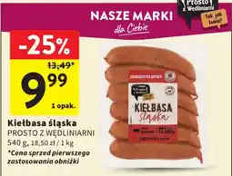 Intermarche Kiełbasa Śląska Prosto z Wędliniarni oferta