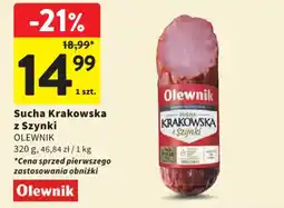 Intermarche Sucha Krakowska z Szynki Olewnik oferta