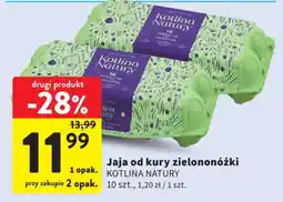 Intermarche Jaja od kury zielononóżki KOTLINA NATURY oferta