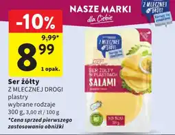 Intermarche Ser żółty Z MLEČNEJ DROGI oferta