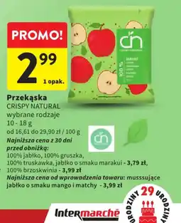 Intermarche Przekąska crispy natural oferta
