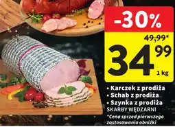 Intermarche Karczek z prodiża • Schab z prodiża • Szynka z prodiża oferta